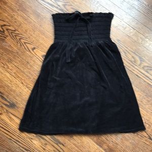 Juicy Couture velvet black dress
